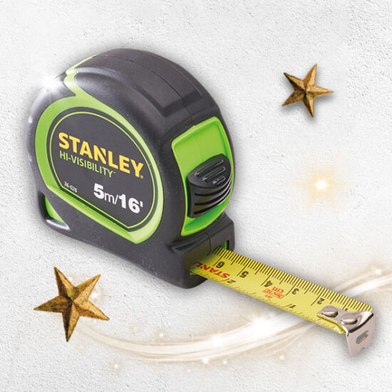 STANLEY® XMS23TAPE5 STANLEY® 5m (16ft) Hi-Vis Tylon Tape Measure - Image 2