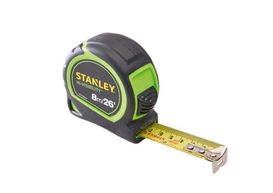 STANLEY® XMS23TAPE8 STANLEY® 8m (26ft) Hi-Vis Tylon Tape Measure