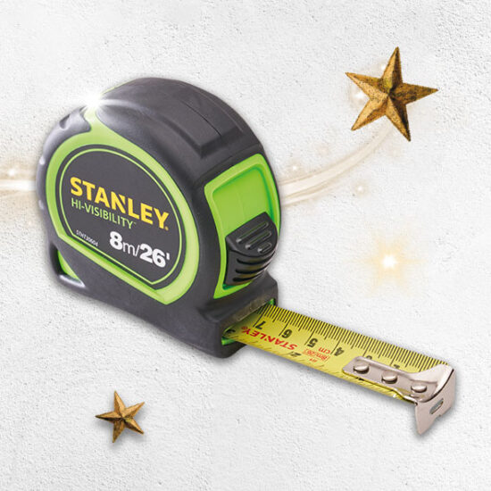 STANLEY® XMS23TAPE8 STANLEY® 8m (26ft) Hi-Vis Tylon Tape Measure - Image 2