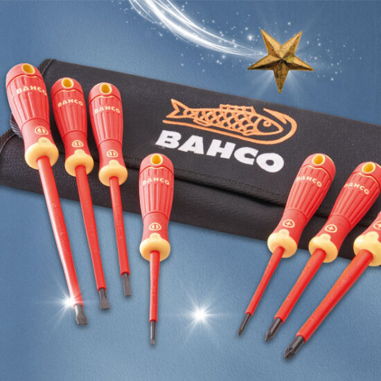 Bahco XMS23VDE7 Bahco 7 Piece VDE Screwdriver Set in Wallet - Image 2