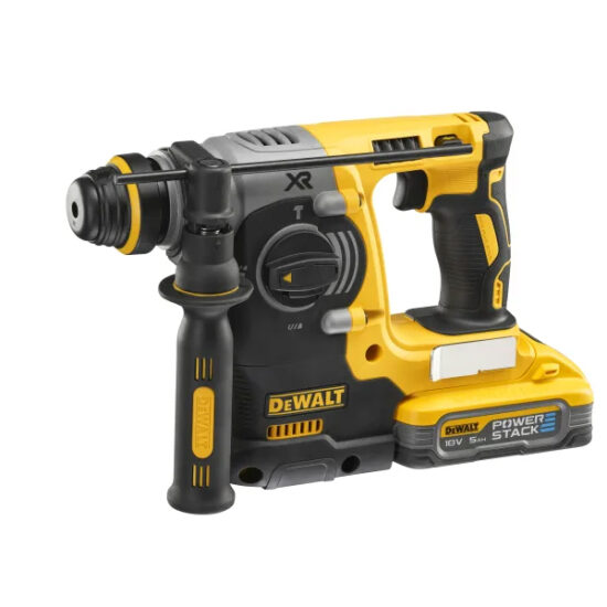 DeWalt DCH273H2T XR Brushless SDS Plus 3 Mode Hammer 18V 2 x POWERSTACK™ 5.0Ah Li-ion - Image 6