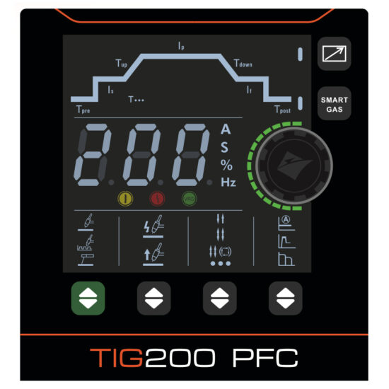 Jasic ZXET-200 EVO TIG 200 DC PFC Inverter c/w Case & TIG Torch - Image 3