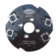 Lamello 132130 Groove cutter HW (carbide) with reversible blades, Ø 100 × 4 ×Ø 22 mm