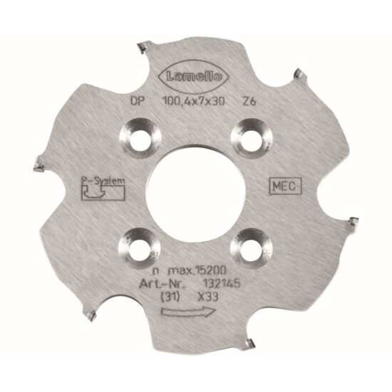 Lamello 132145 P-System groove cutter CNC DP (diamond), Ø 100.4 × 7 mm