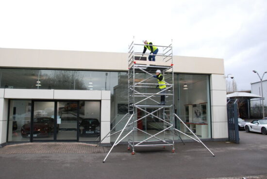 TB Davies 232 Frame Access Scaffold Towers - Double Width - Image 5