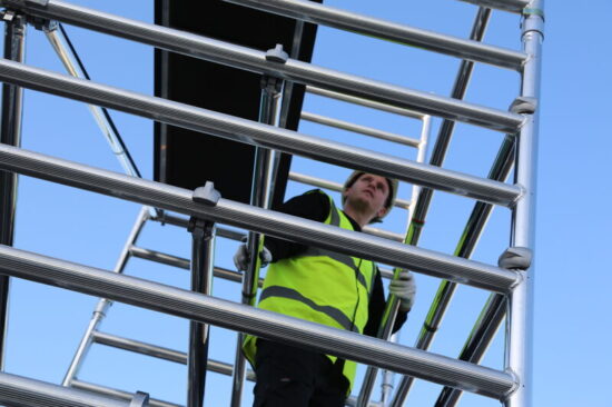 TB Davies 232 Frame Access Scaffold Towers - Double Width - Image 4