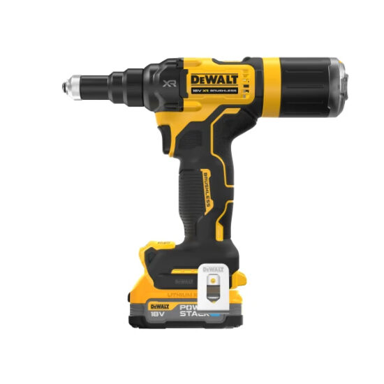 DeWalt DCF403E1T XR 3/16in Brushless Riveter 1 x 1.7Ah POWERSTACK™ Li-ion - Image 2
