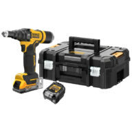 DeWalt DCF403E1T XR 3/16in Brushless Riveter 1 x 1.7Ah POWERSTACK™ Li-ion