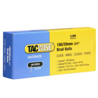 Tacwise Type 18G/20mm Galvanised Brad Nails, Pack of 5000