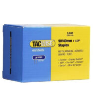 Tacwise Type 90/35mm Galvanised Narrow Crown Staples, Box of 5000
