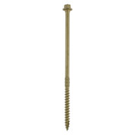 TimCo 6.7 x 150mm Hex Green Timber Frame Construction & Landscaping Screws, Pack of 50