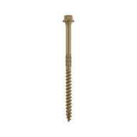 TimCo 6.7 x 100mm Hex Green Timber Frame Construction & Landscaping Screws, Pack of 50