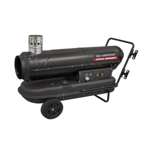 Sealey ABI1000 Indirect Space Warmer® Kerosene/Diesel Heater 102,000Btu/hr with Wheels