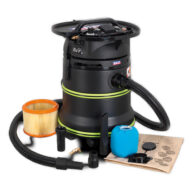 Sealey DFS35M Vacuum Cleaner Industrial Dust-Free Wet/Dry 35L 1000W/230V Plastic Drum M-Class Self-Clean Filter