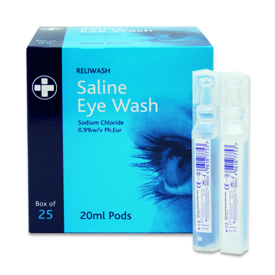 TimCo MED901 Eye Wash Saline - Pods 20ml