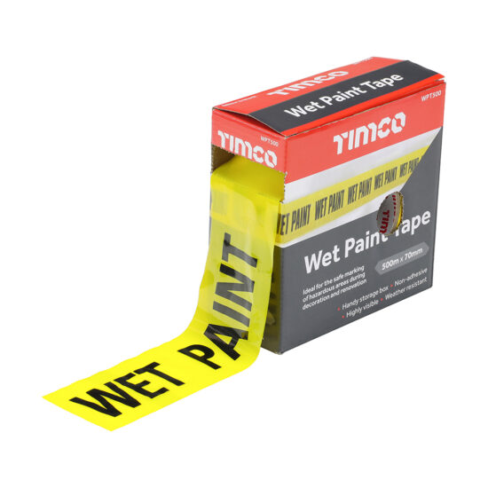 TimCO WPT100 Wet Paint Tape 70mm x 100m