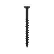 TimCo 40045CARC 4.0 x 45 Black Pozi Countersunk Furniture Carcass Screws, 500 Per Box