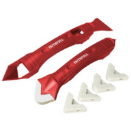 Faithfull FAITLSILKIT Silicone Scraper Kit Two Piece