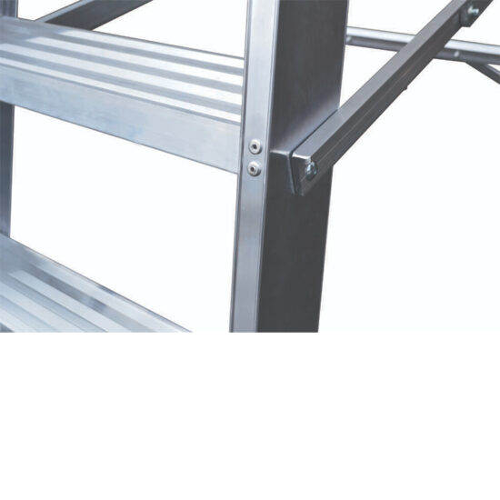 Lyte NESP/HR Industrial Aluminium Platform Stepladders with Hand Rails - Image 5