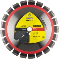 Klingspor 340240 350mm x 25.4mm DT350AB Extra CEVOLUTION Diamond Cutting Blades for Asphalt & Concrete