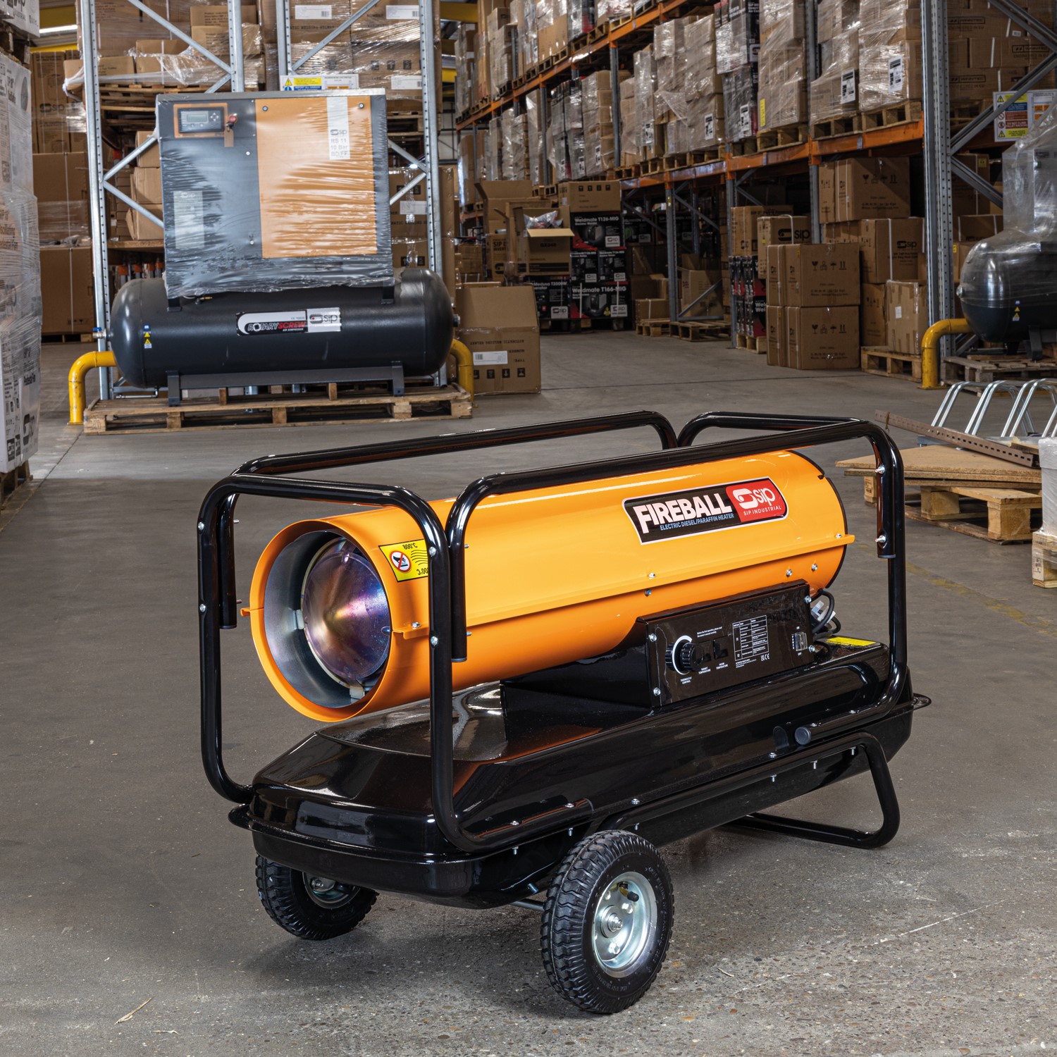 SIP 09594 FIREBALL XD140 Diesel/Paraffin Space Heater - Image 4