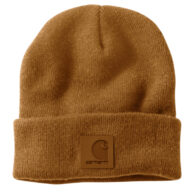 Carhartt AH1070 Medium Knit Beanie, Brown