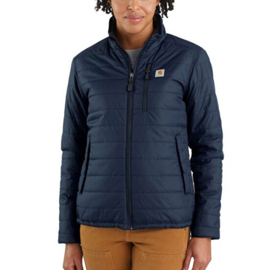 Carhartt 104314 Womens Gilliam Durable Water Repellent Jacket Coat, Navy