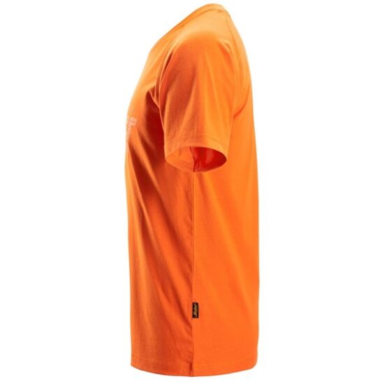 Snickers 2590 Logo T-Shirt, Warm Orange - Image 4