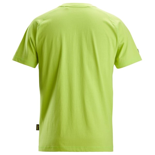 Snickers 2590 Logo T-Shirt, Lime - Image 4