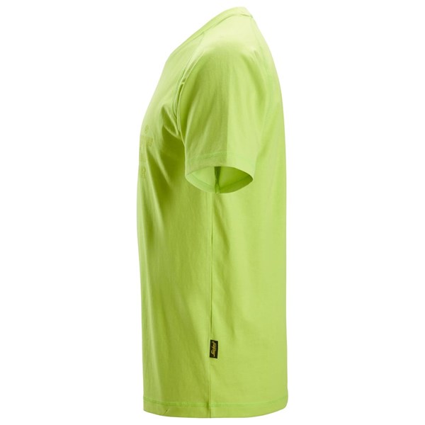 Snickers 2590 Logo T-Shirt, Lime - Image 3