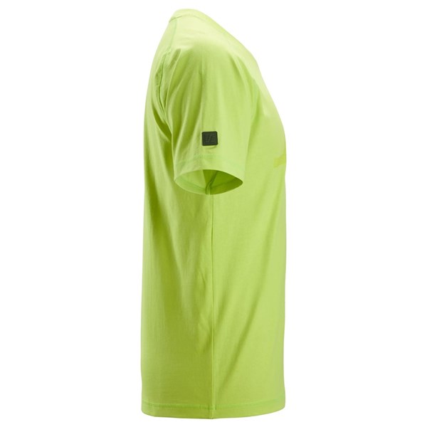 Snickers 2590 Logo T-Shirt, Lime - Image 2