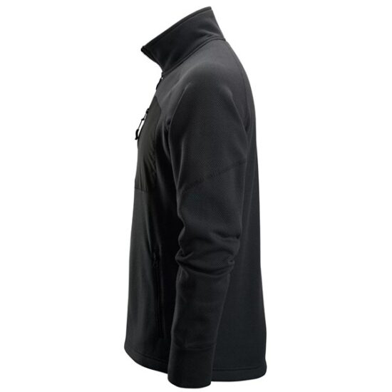 Snickers 8042 FlexiWork Fleece Jacket, Black - Image 4