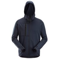 Snickers 8058 AllroundWork Full Zip Fleece Hoodie, Navy