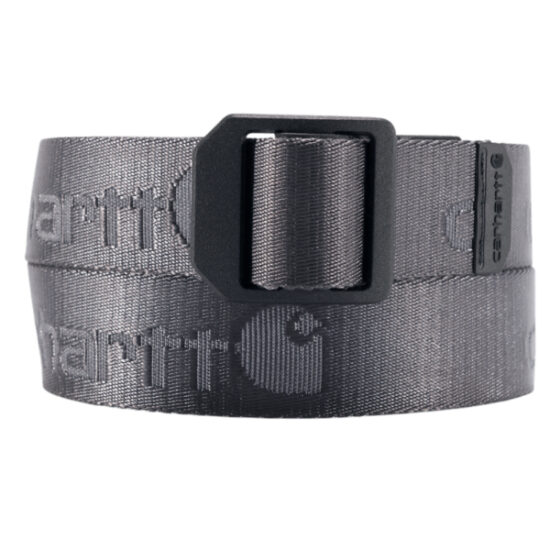 Carhartt A0005768 Nylon Webbing Ladder Lock Belt, Gravel Grey