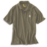 Carhartt K570 LooseFit MediumWeight Pocket Polo Shirt, Moss Green