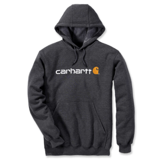 Carhartt TS0074 Loose Fit Mediumweight Logo Graphic Sweatshirt, Carbon Heather