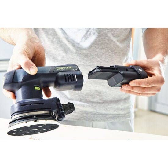 Festool 577690 ETSC 125 Cordless Eccentric Sander 3,0ah I-Set - Image 4