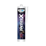 Bond-It Xtreme Premium Grade Anti-Mould Acetoxy Silicone Sealant With Fungicide, Clear