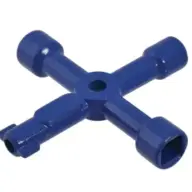 Faithfull FAISUKEY 4-Way Services Utility Meter Key
